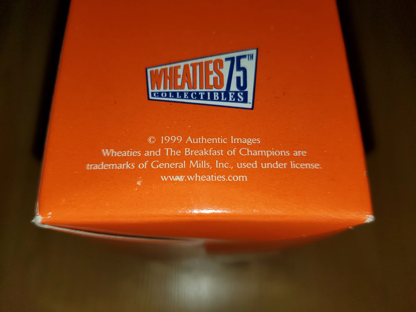 1999 Tiger Woods Wheaties 75th Anniversary Collectors Box - photo 3