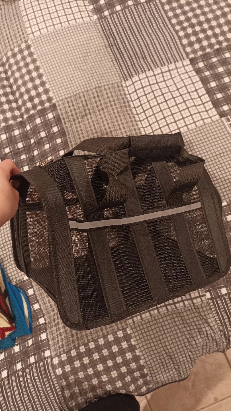 Black Pet Carrier Bag