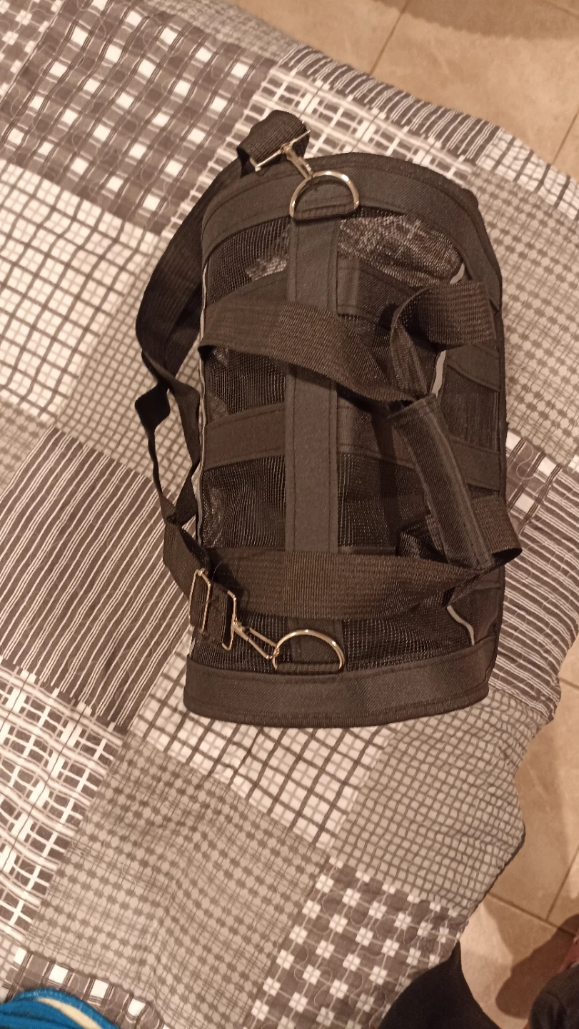 Black Pet Carrier Bag - photo 3