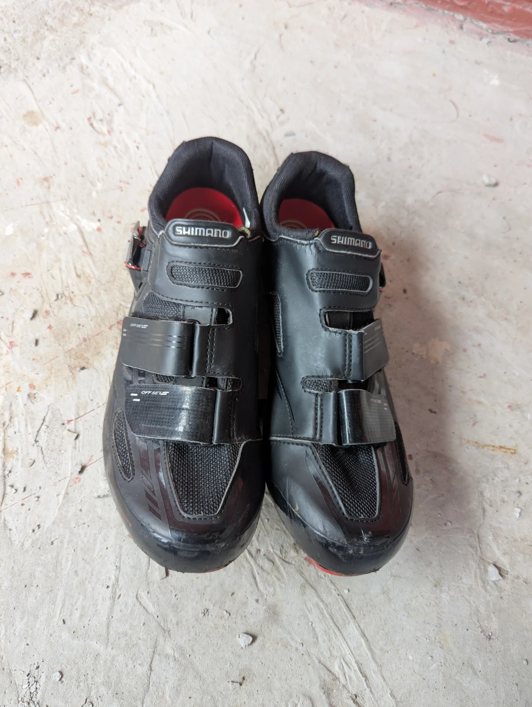 Shimano Road Bike Shoes w cleats 10.5 - photo 2