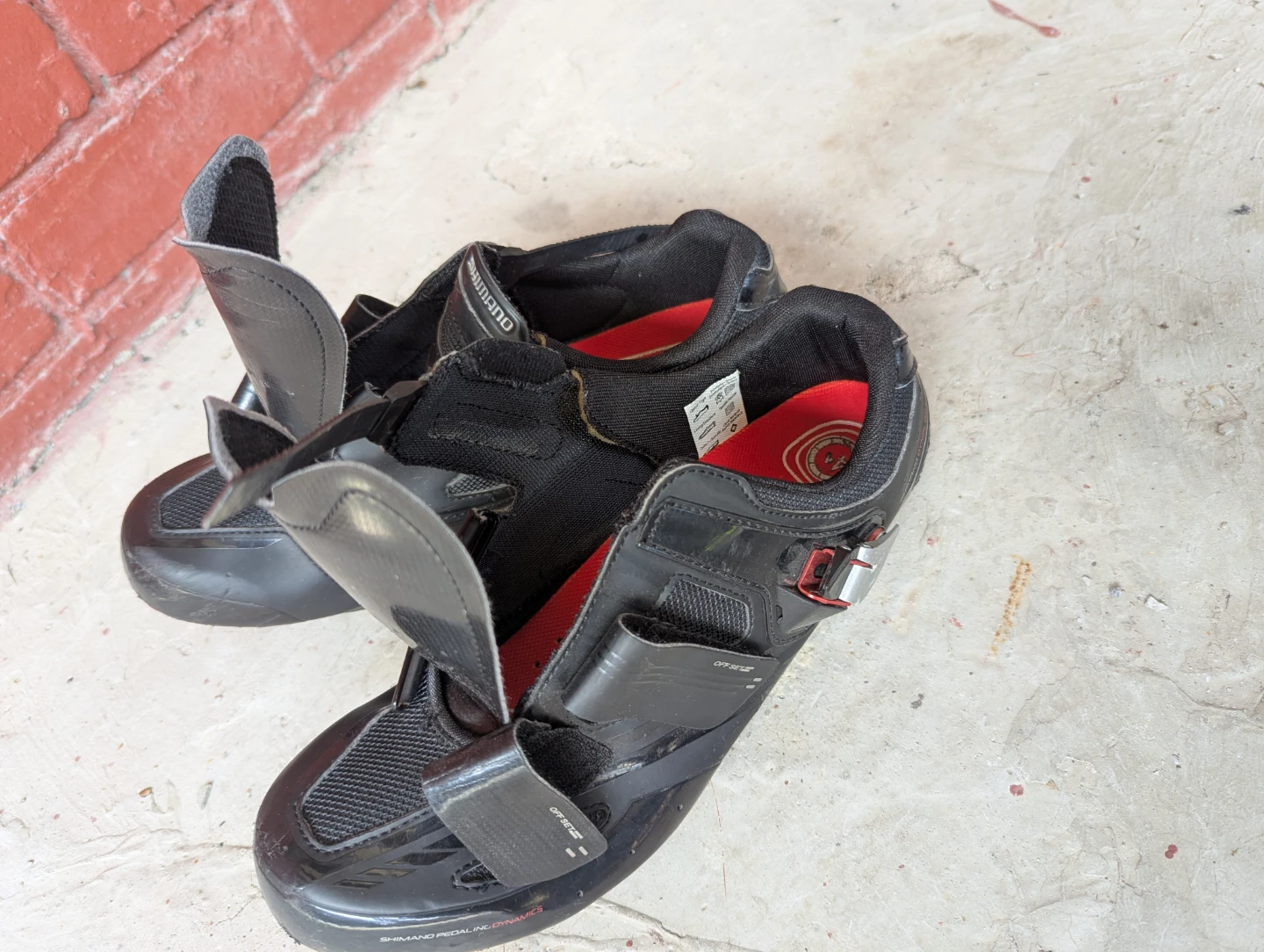 Shimano Road Bike Shoes w cleats 10.5 - photo 5