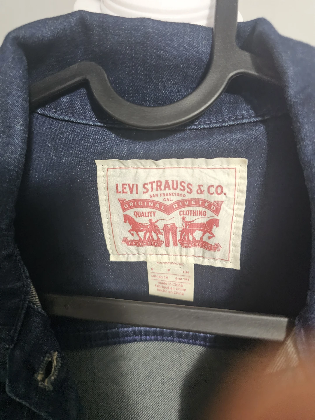 KIDS Levi Strauss & Co. Denim Jacket - Size S - photo 4