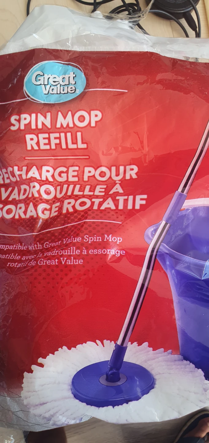 Great Value Spin Mop Refill - photo 3