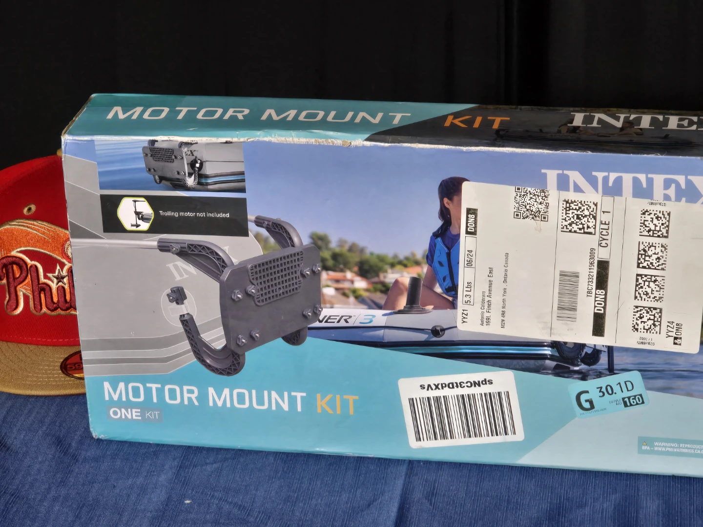 Intex Motor Mount Kit for Trolling Motors