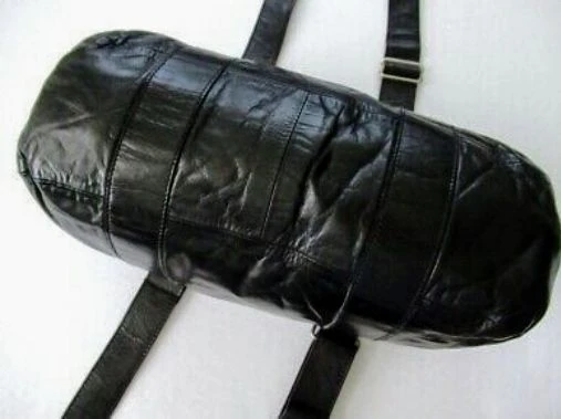 M0851 Black Leather Bag - photo 3