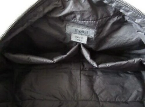 M0851 Black Leather Bag - photo 4