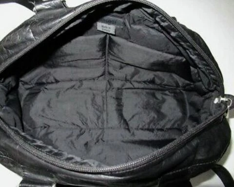 M0851 Black Leather Bag - photo 5