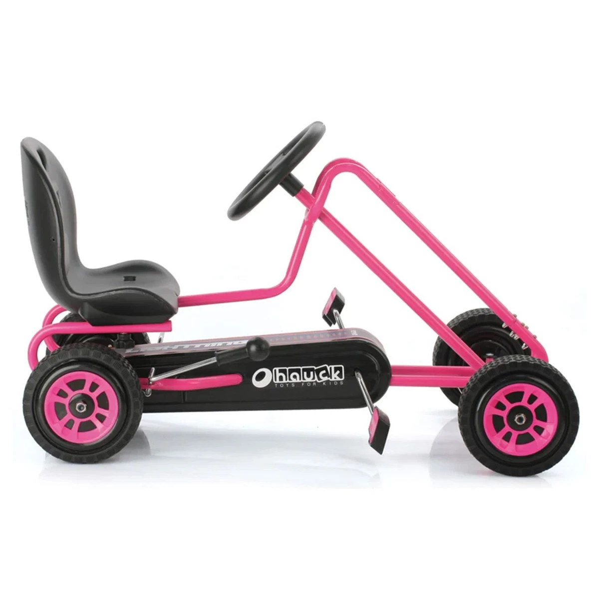 Hauck Pink Go Kart Pedal Car - photo 2