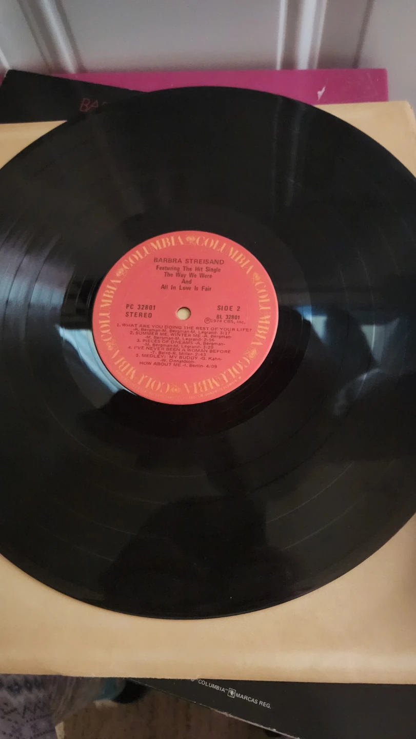 Barbra Streisand The Way We Were Vinyl Record LP - photo 4