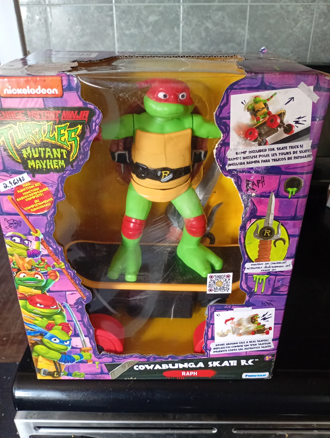 TMNT Mayhem Cowabunga Skate RC Raph