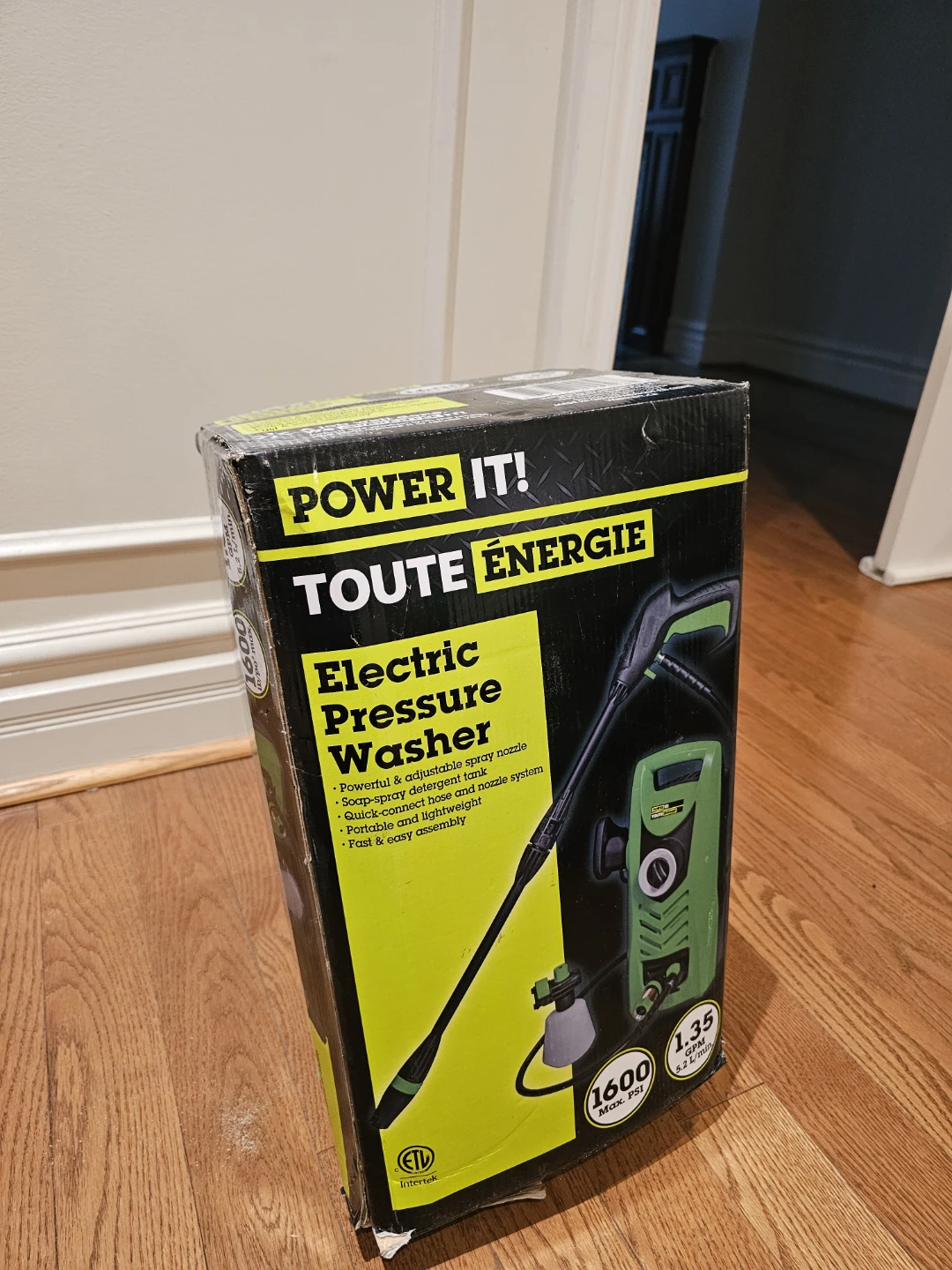 Power It! Electric Pressure Washer - 1600 PSI