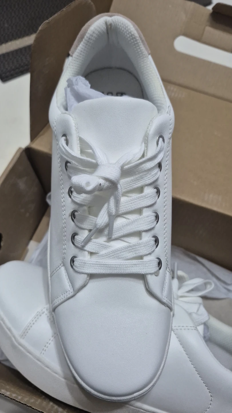 Har Low White Sneakers women size 10" - photo 2