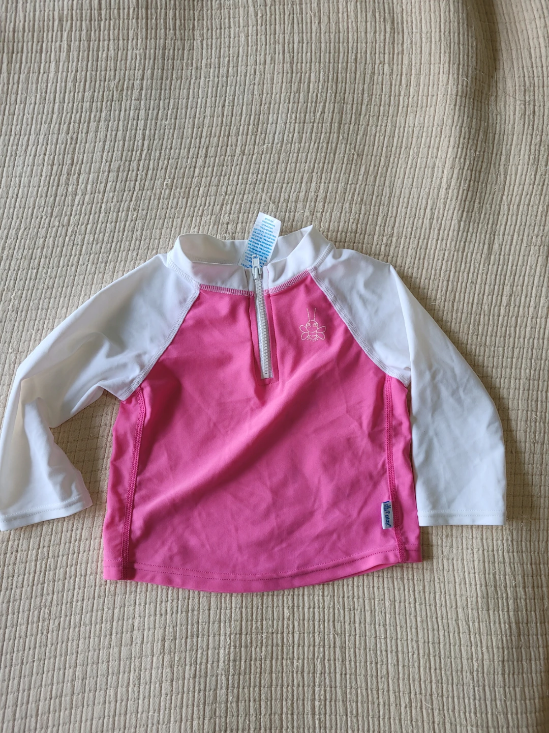 i play. Baby Rash Guard - Pink/White - 18 Months - photo 3