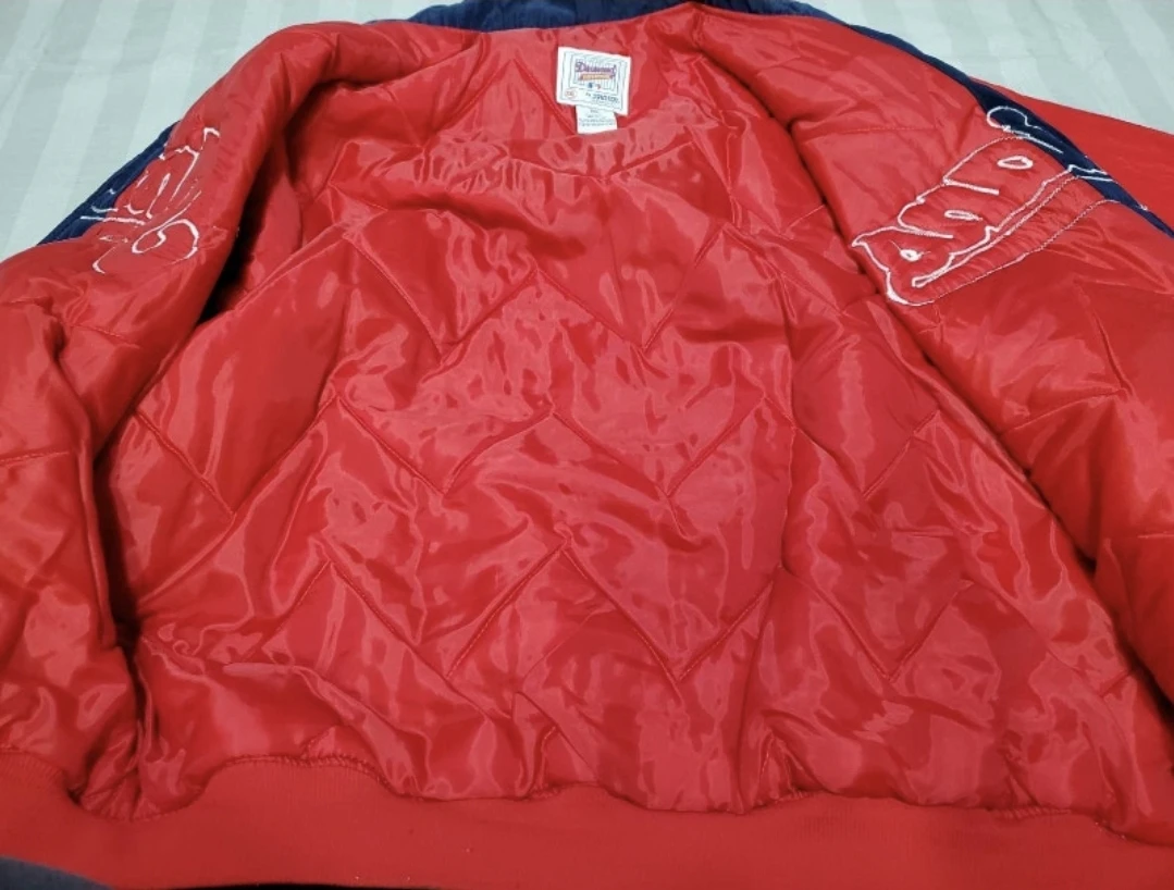 VTG Diamond collection Cleveland Indians starter jacket XXL - photo 5