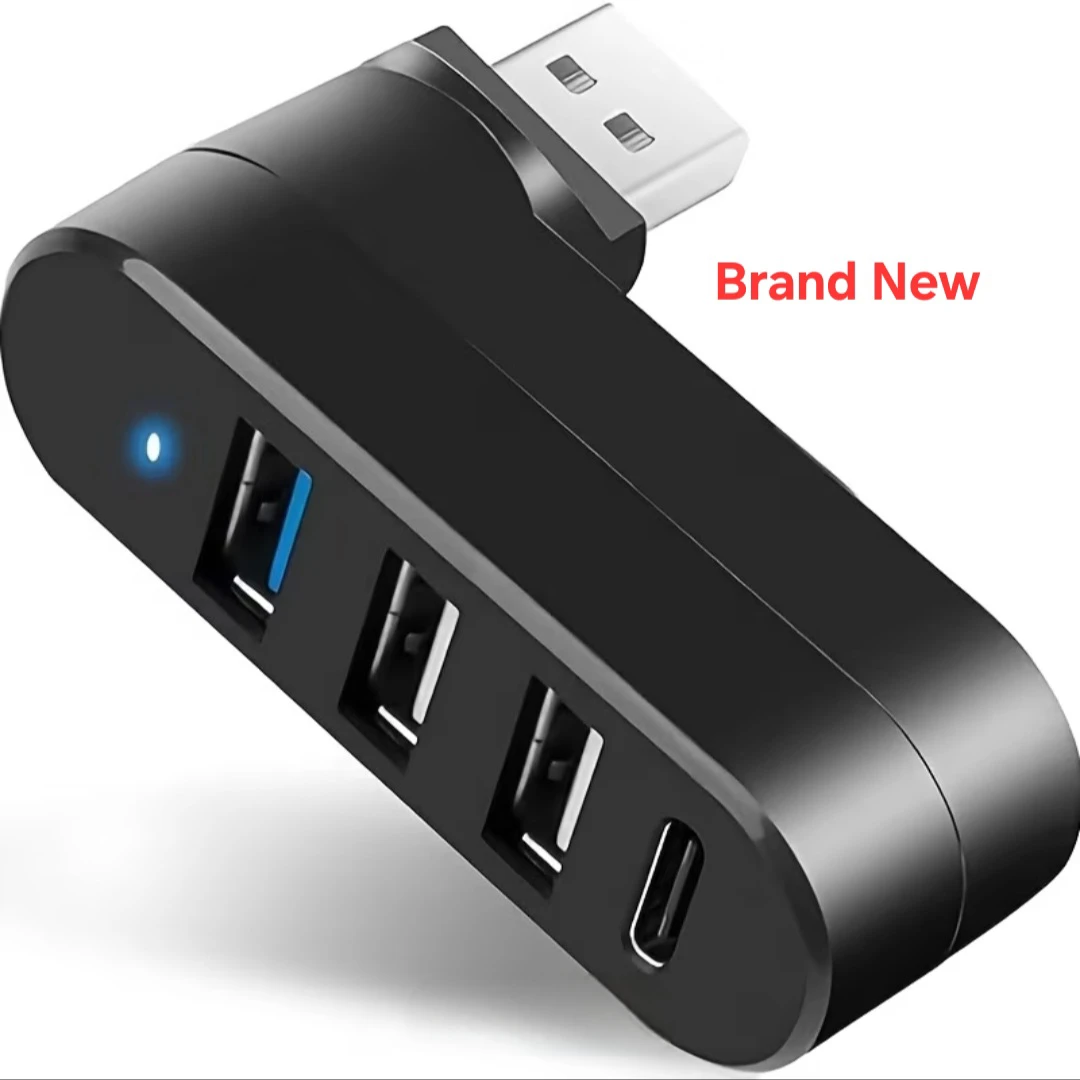 4-Port USB 3.0 Hub with USB-C