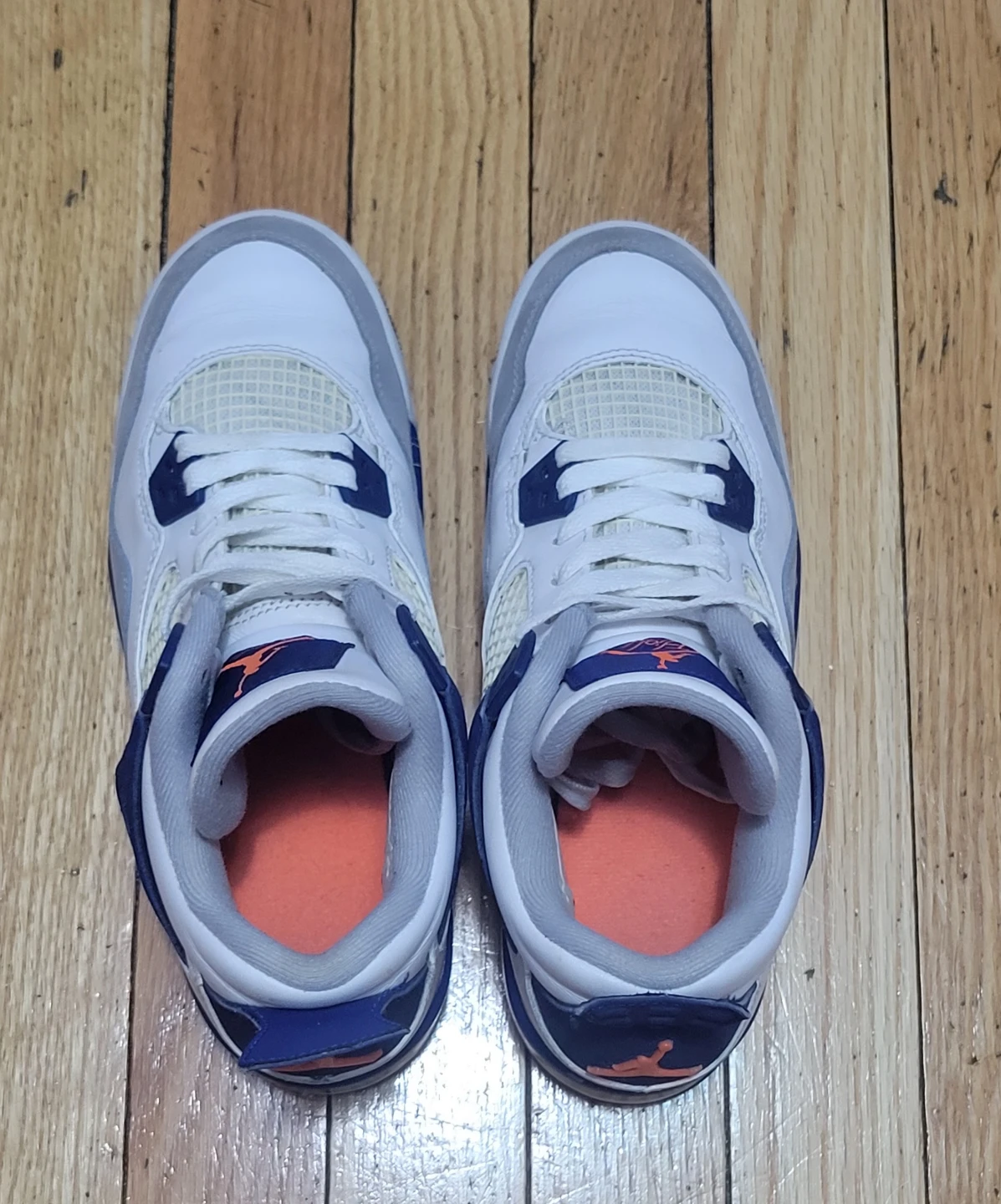 Jordan 4 Retro TD "White Tech Grey" (2015) - Size 5.5Y - photo 3