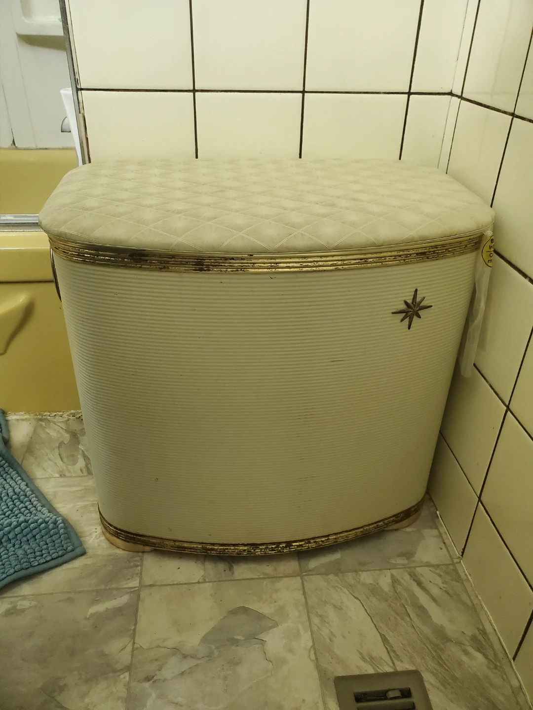 Vintage Starburst Laundry Hamper🌱