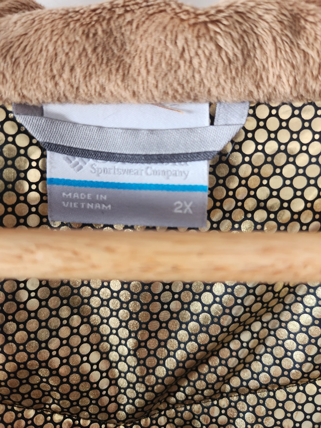 Columbia Sportswear Gold Puffer Coat - photo 2