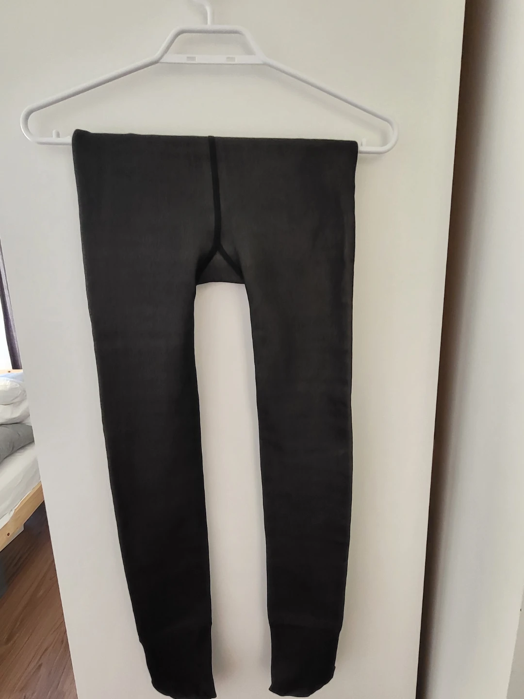 Black Fleece-Lined Tights