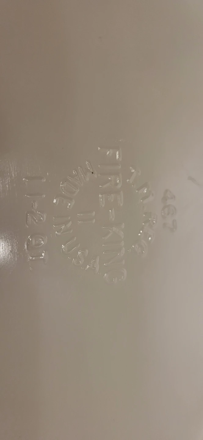 Fire-King Milk Glass Caserole Dish - photo 4