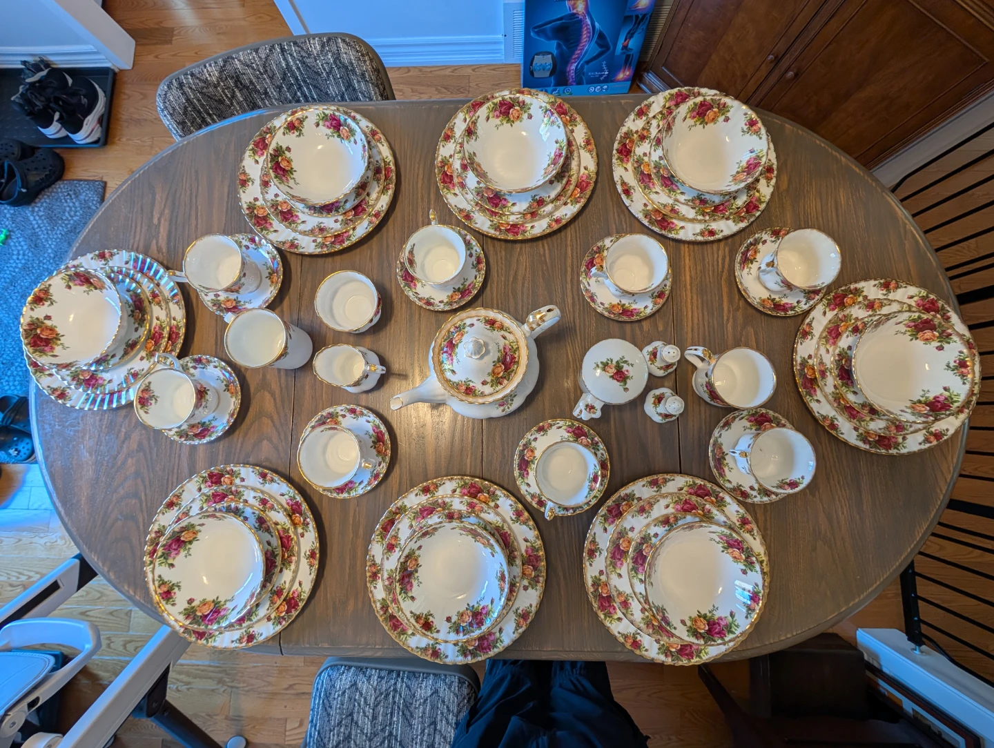 Royal Albert Old Country Roses Tea Set