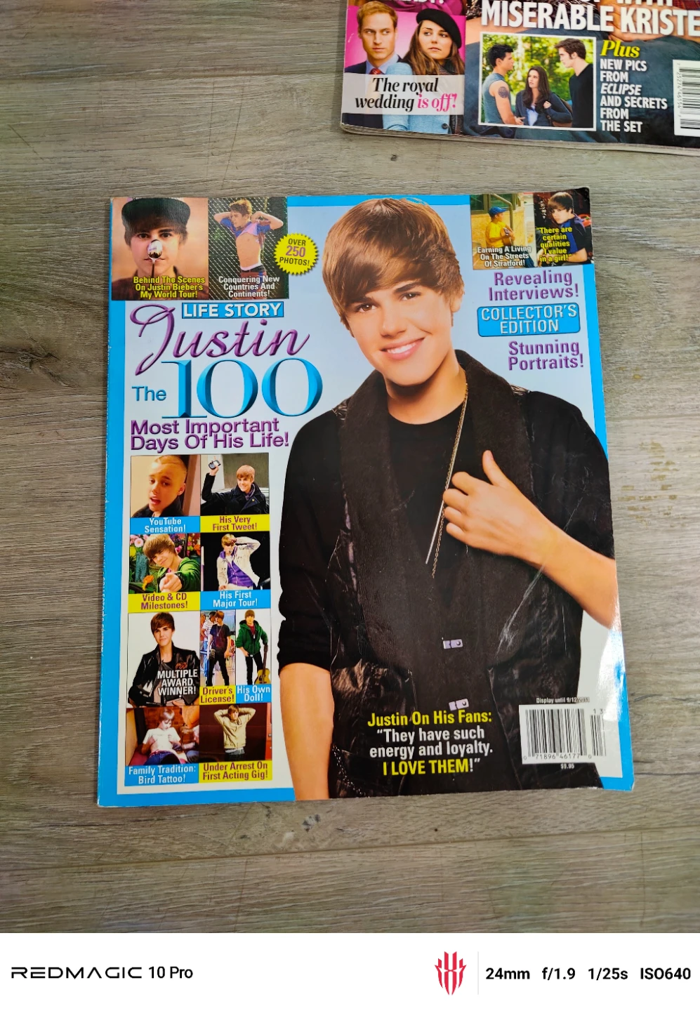 2010 - 11 Justin Bieber Collectibles Bundle - photo 5