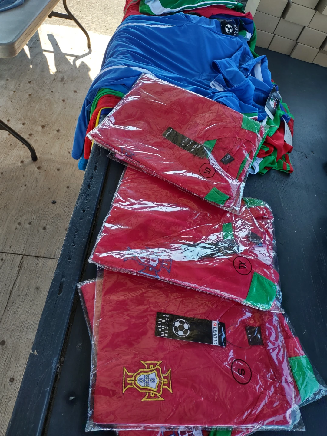 Free delivery Bundle of Soccer Jerseys selling them as Lot - photo 4