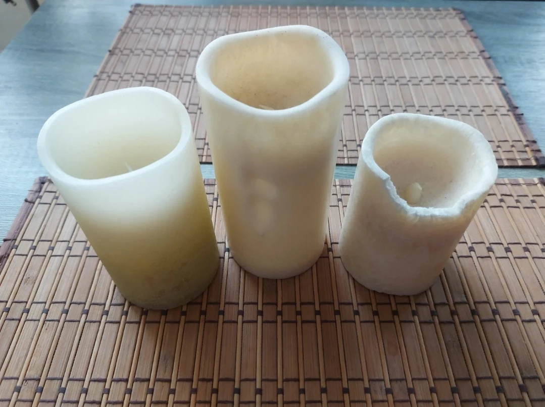 Set of 3 LED Flameless Candles