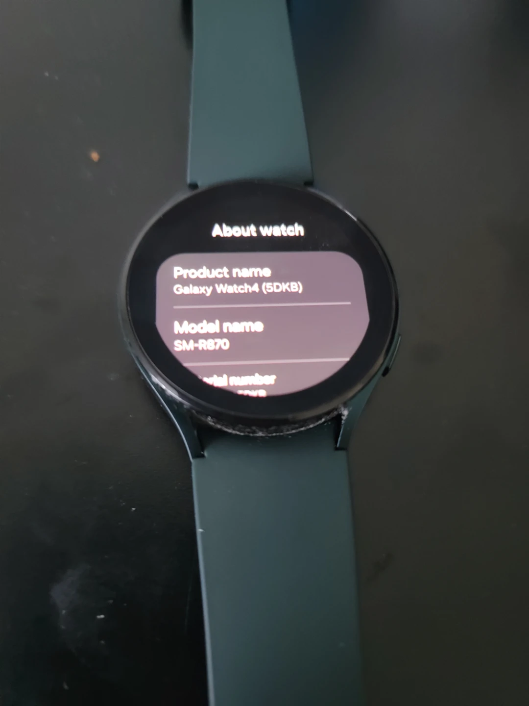 Green Samsung Galaxy Watch 4 (44mm)