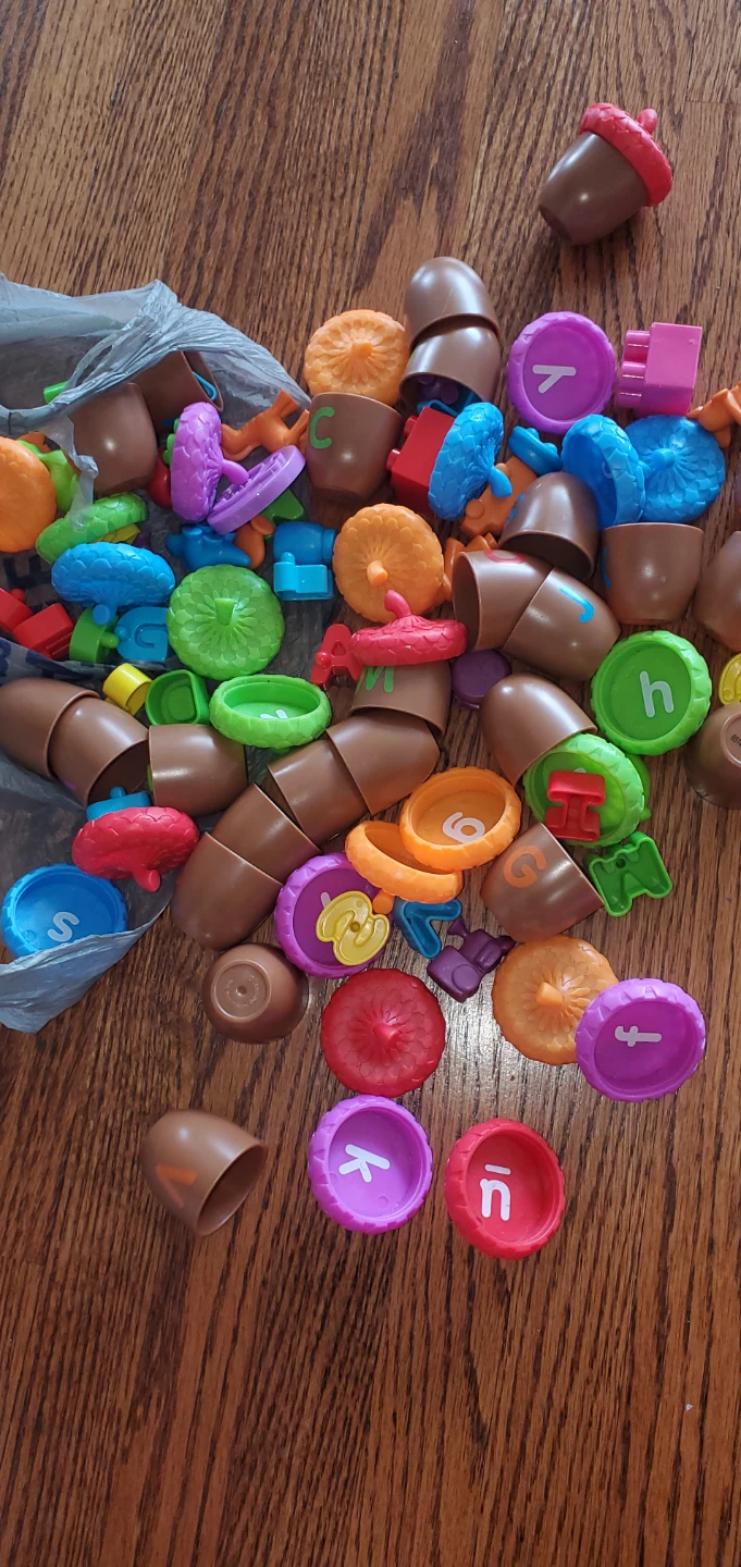 Learning Resources Smart Snacks Alpha Numer Acorns Set