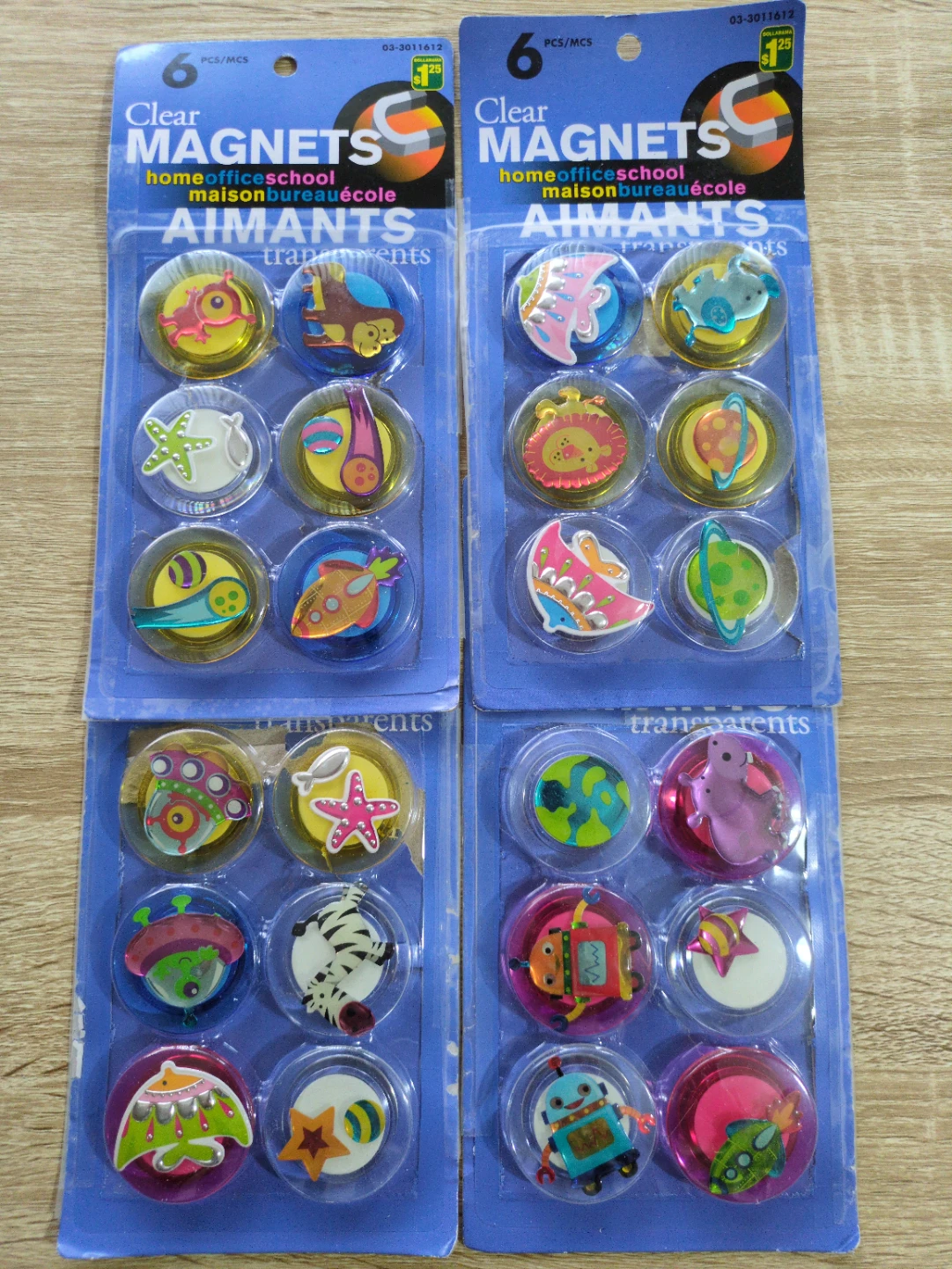 24 Magnets for School or Home