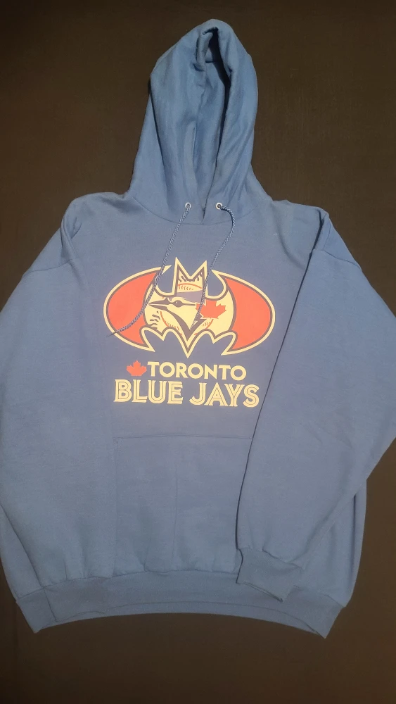 Toronto Blue Jays and Batman Hoodie