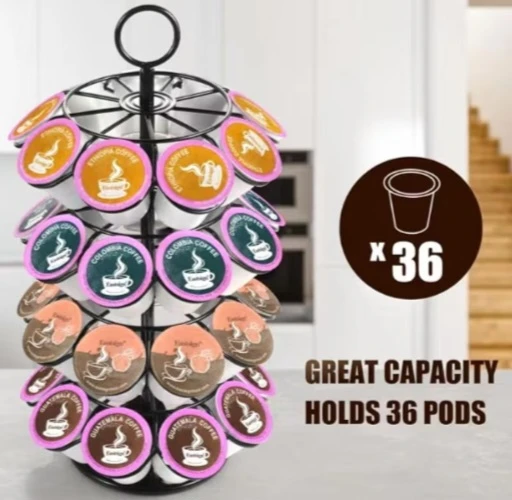 NEW!   Eastleigh 36 K-Cup Rotating Coffee Pod Holder