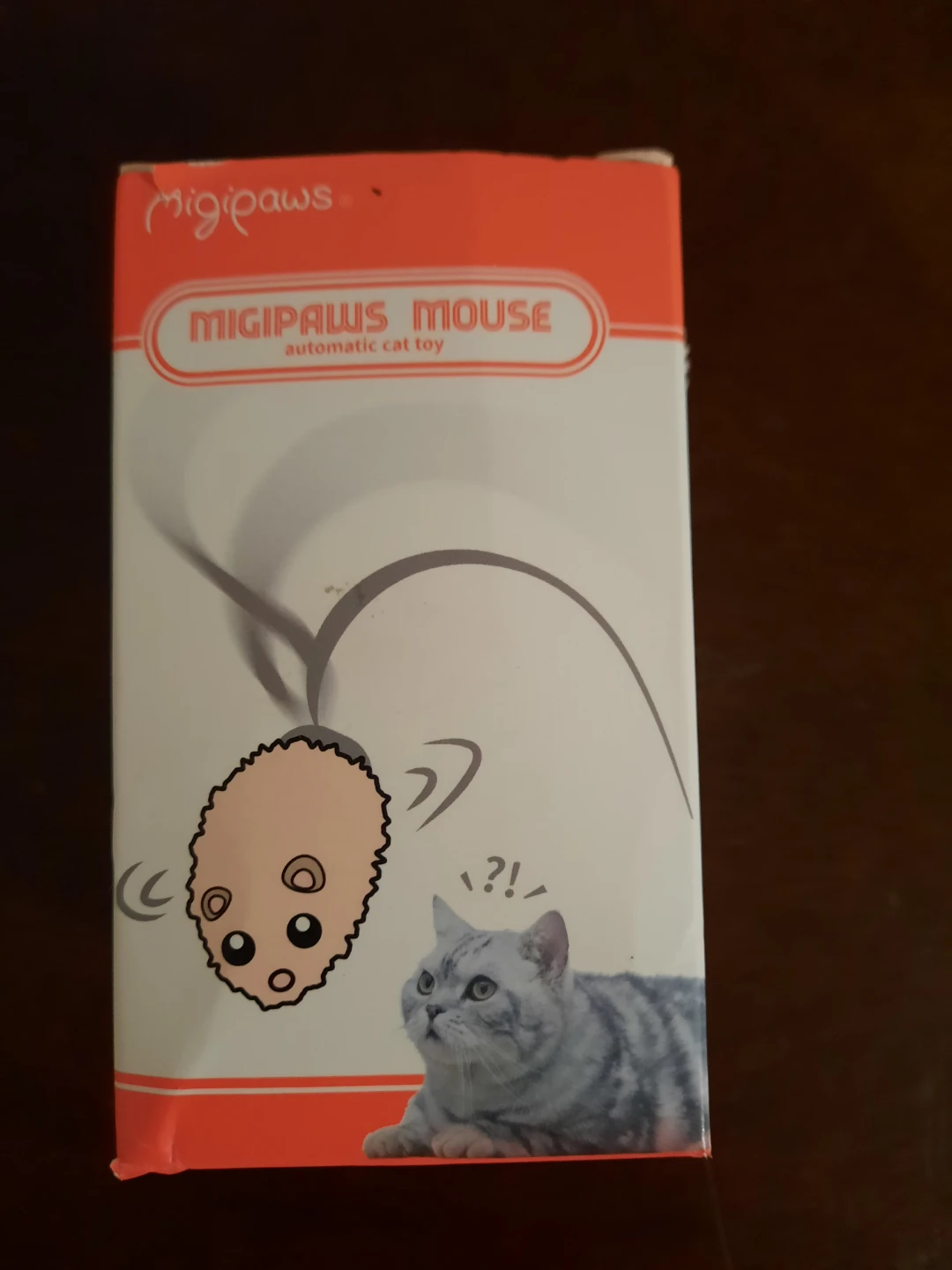 Cat Toy Mouse- MOVES AROUND