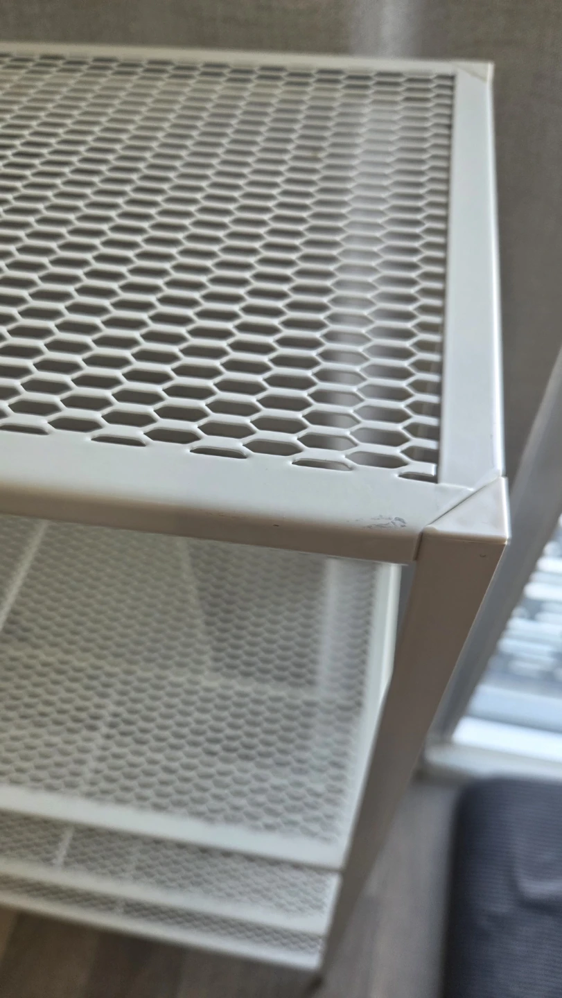🌱Ikea White Metal 4-Shelf Storage Unit - photo 2