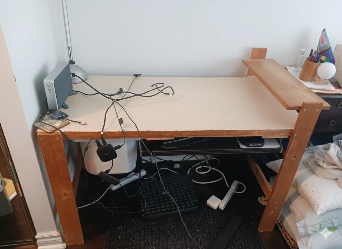 Ikea Wooden Desk / Art desk