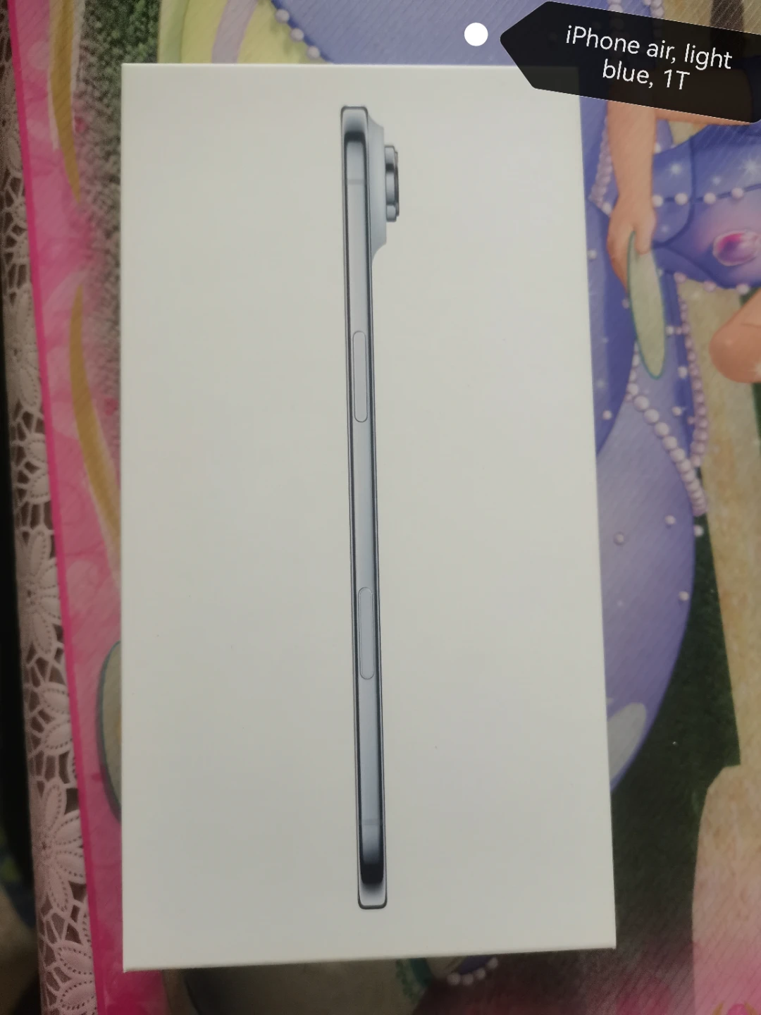 Apple iPhone Air Light Blue 1TB brand new sealed