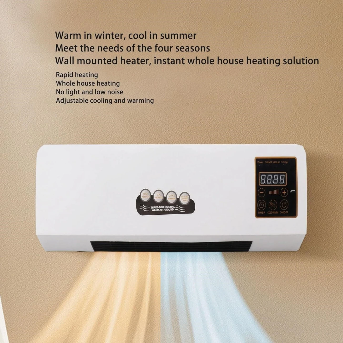 Wall Mounted Heater and Cooler