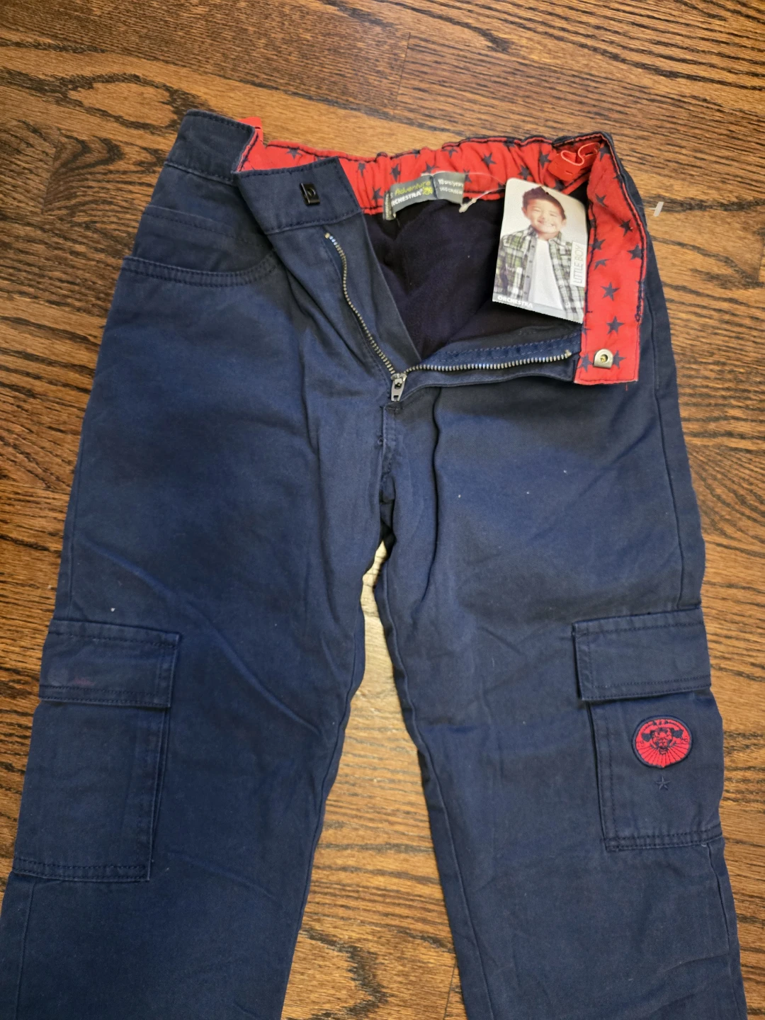 NEW Fleece-Lined Cargo Pants Size 10Y