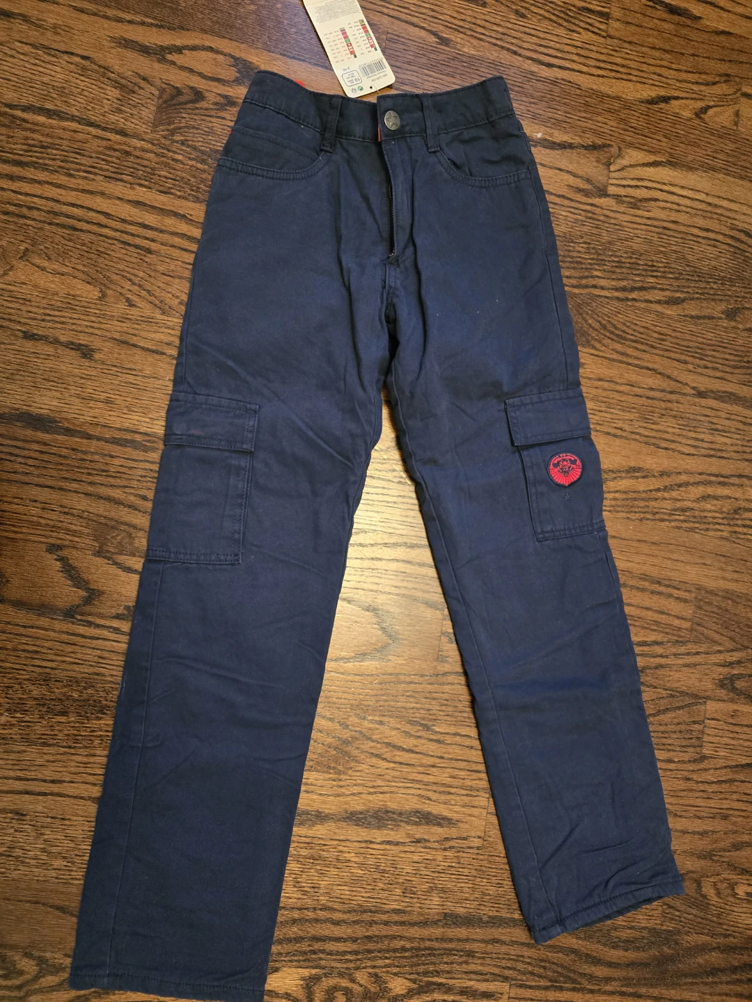 NEW Fleece-Lined Cargo Pants Size 10Y - photo 2