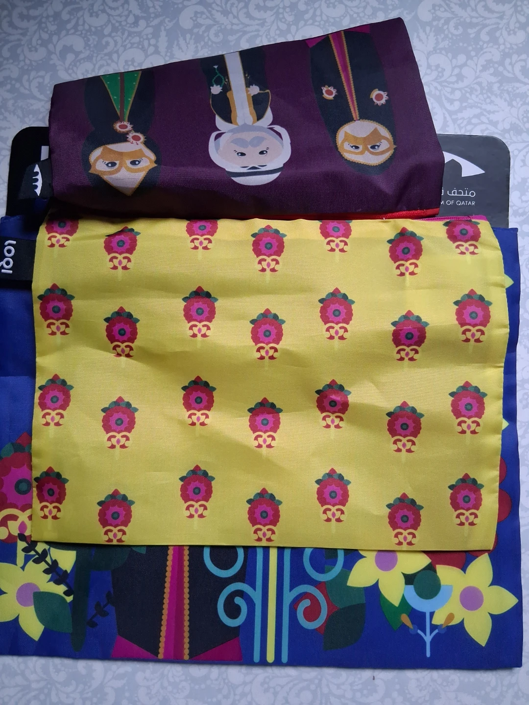 LOQI National Museum of Qatar Pouches Set - photo 3
