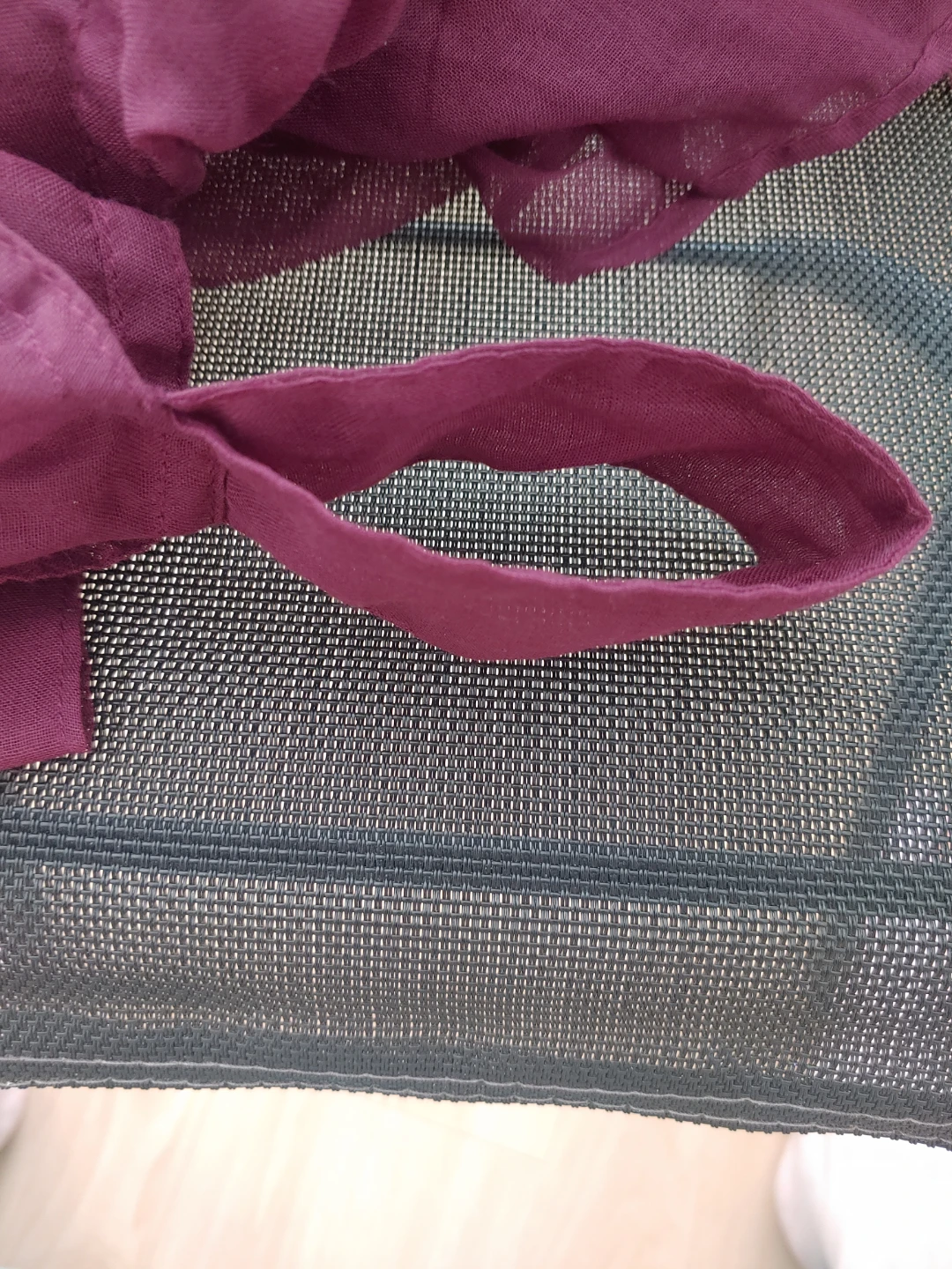 Sheer Purple & Gold curtains - photo 2