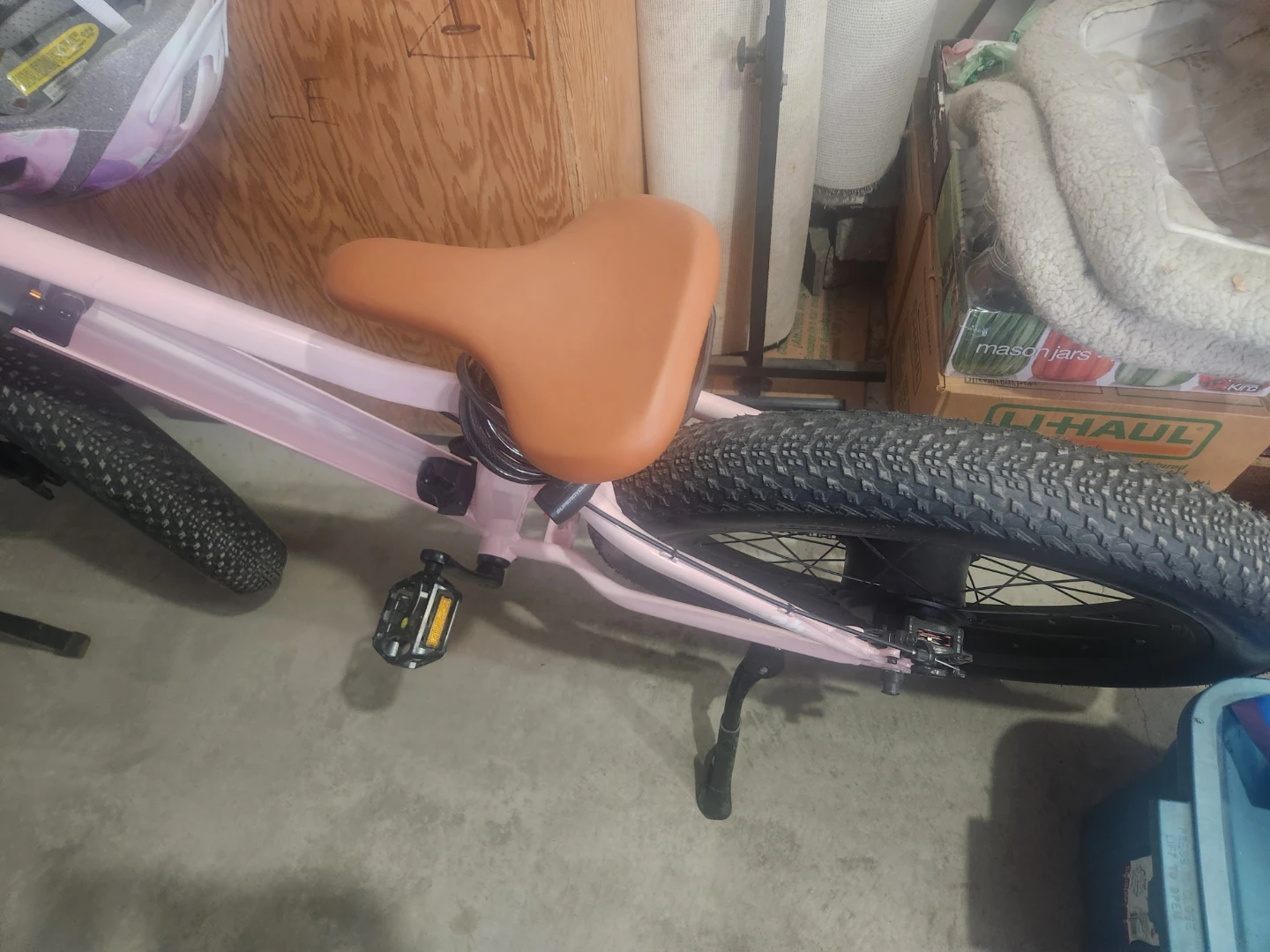 VTUVIA Pink Electric Fat Tire Bike - photo 2