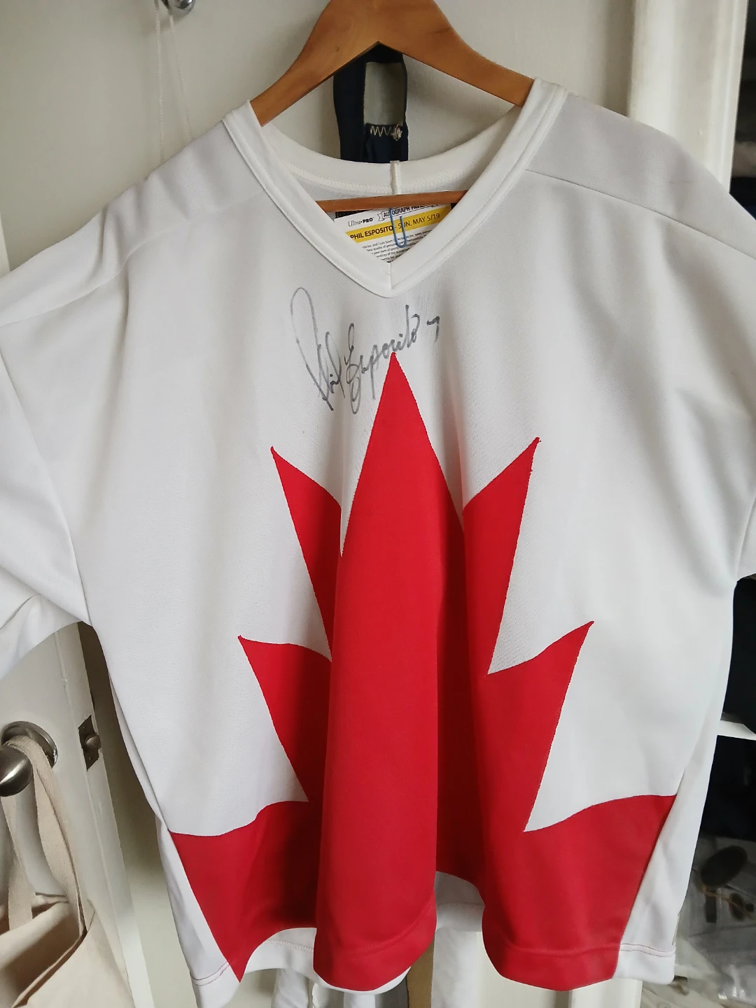 Phil Esposito Autographed Hockey Jersey - photo 2