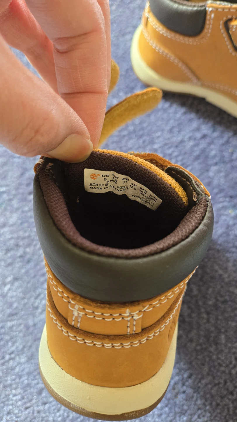 Timberland Toddler Boots Size 5