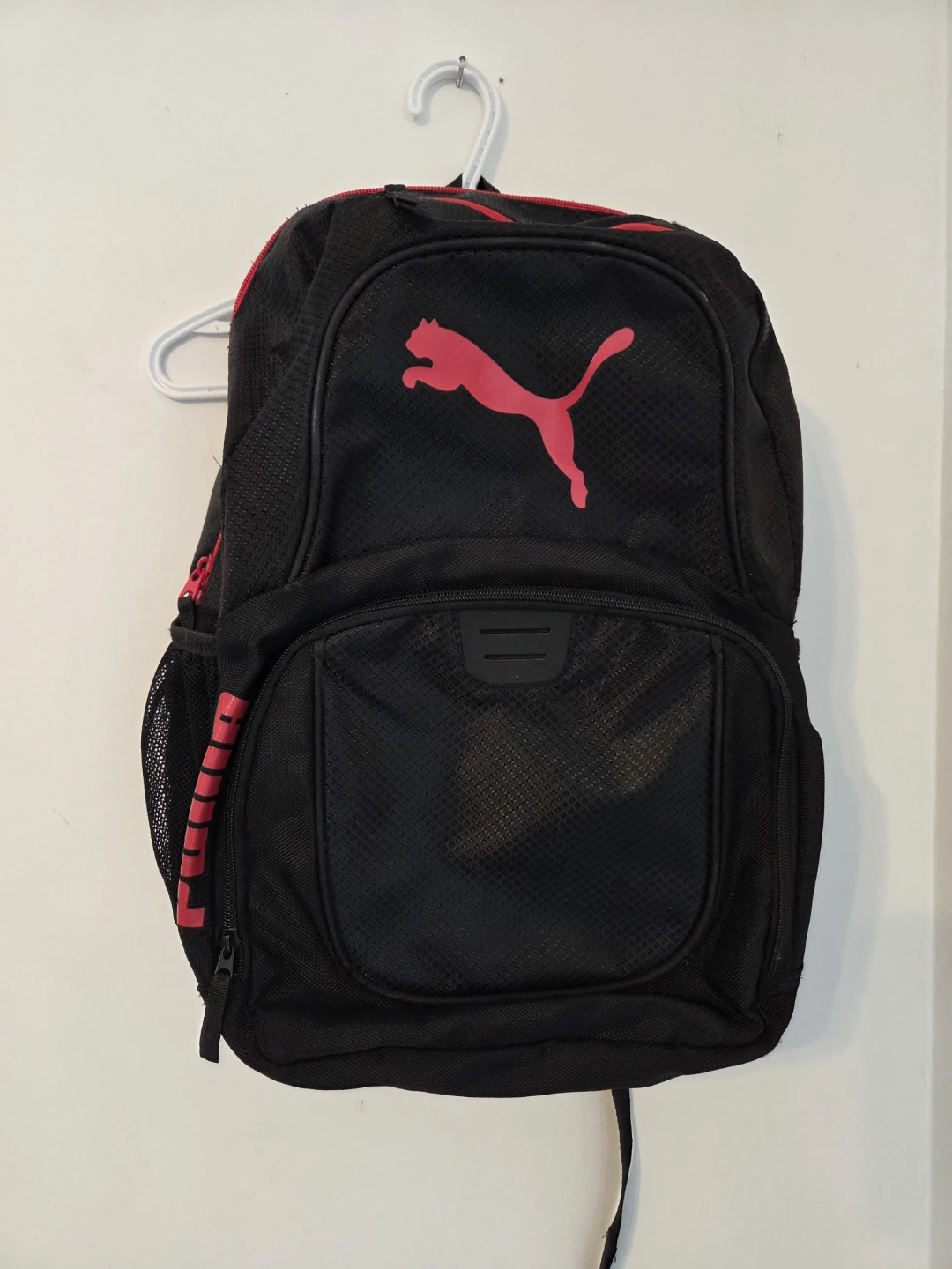 Puma Black and Red Backpack $10