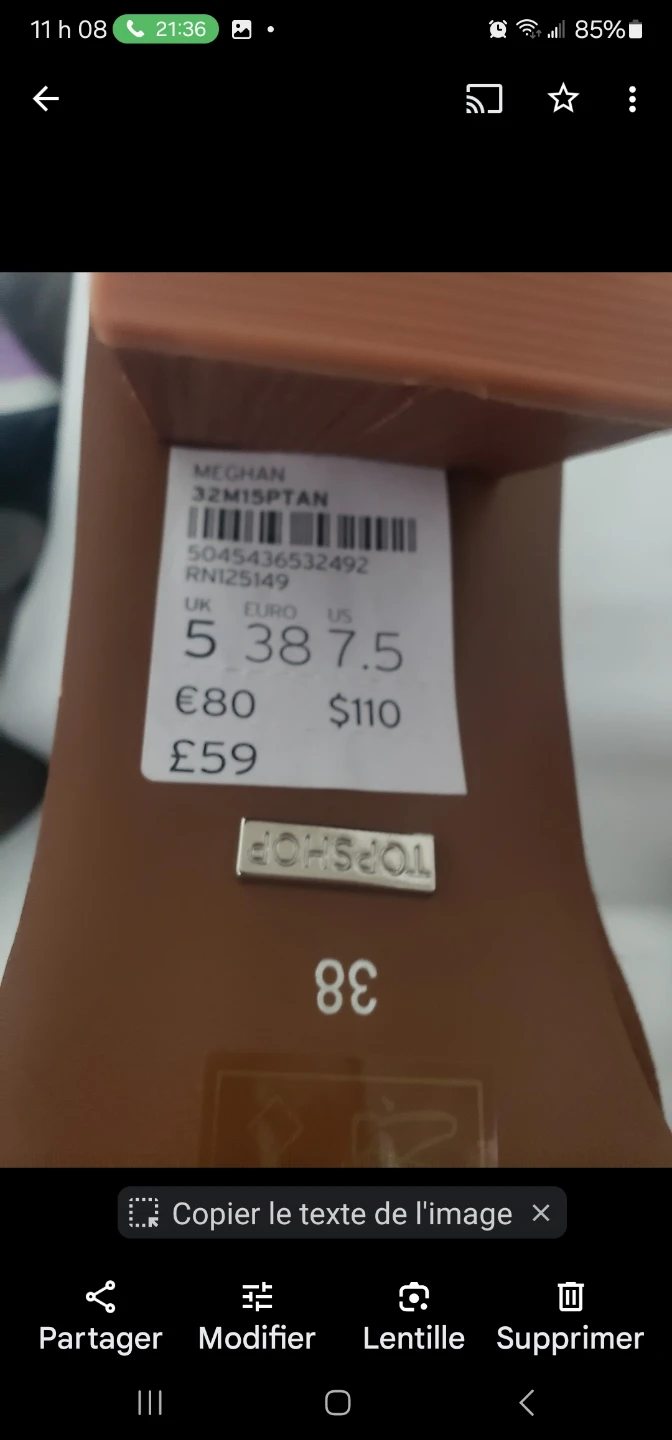 Bottes brunes TOPSHOP T.38 - photo 4