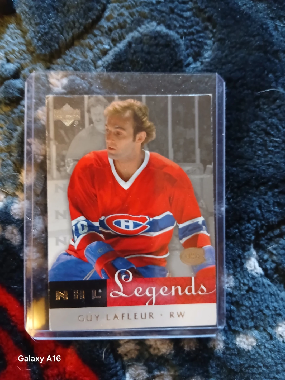 Upper Deck NHL Legends Guy Lafleur Hockey Card