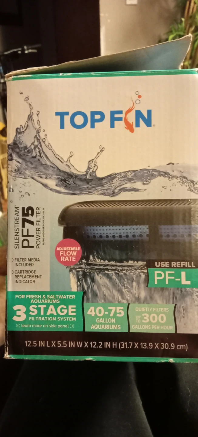 Top Fin SilenStream PF75 Power Filter - photo 2