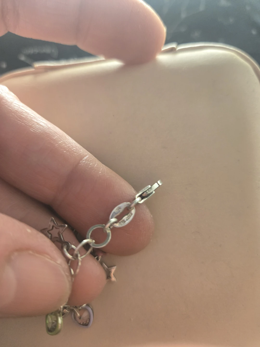 Charm Bracelet with Stars and Hearts - photo 2